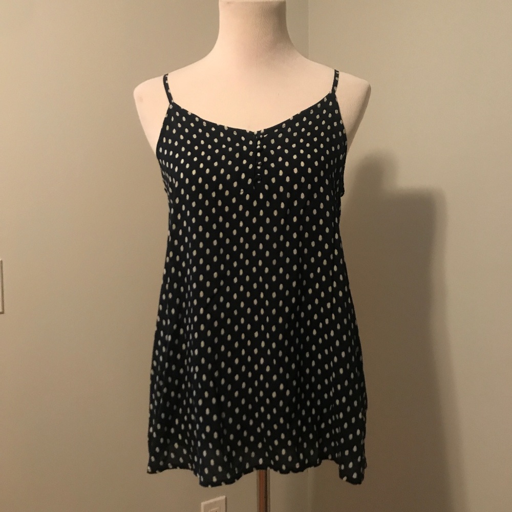 Gap Polka Dot Flowy Tank Top NWT